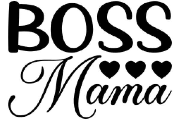 Boss Mama: A Graphic Design of a Bold and Empowering Title