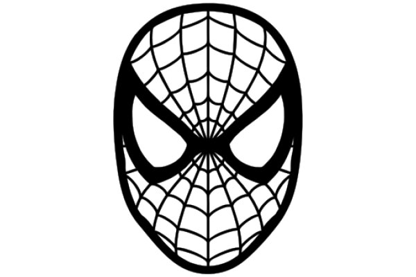 Spider-Man Logo on a White Background