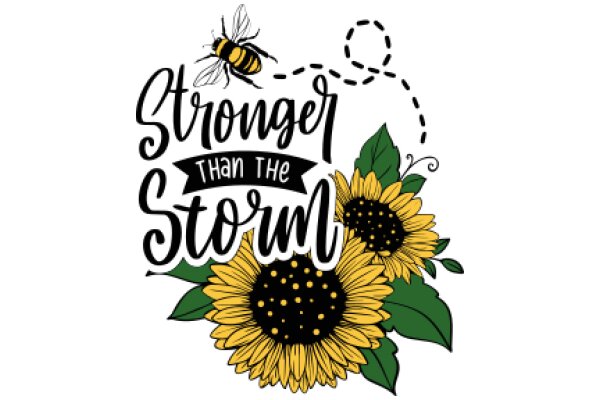 Stormy Sunflower: A Symbol of Resilience and Strength