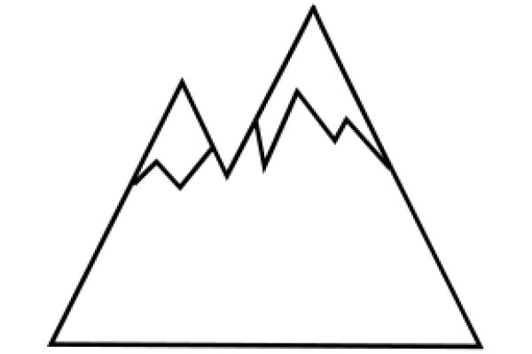 Simplistic Mountain Icon