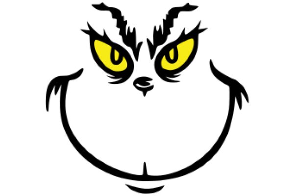 A Whimsical Character: A Smiling Owl with a Yellow Eye