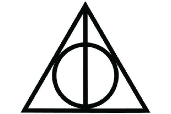 Stylized Symbol of the Deathly Hallows