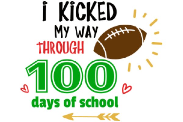 Celebrating 100 Days of School: A Football-Themed Milestone