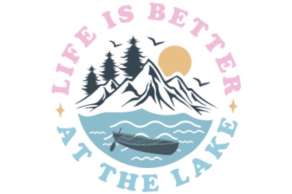 A Nautical Emblem of Life's Journey at the Lake