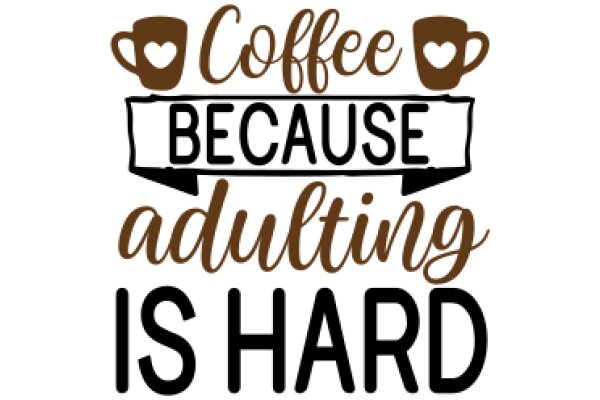 Coffee Because Adulting Is Hard