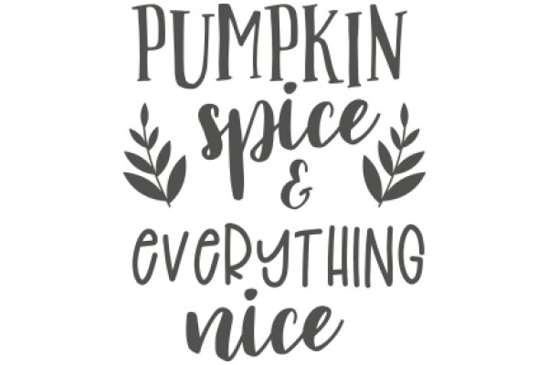 Pumpkin Spice & Everything Nice: A Seasonal Celebration of Autumn Flavors