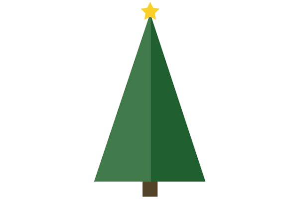 Simplistic Christmas Tree Icon