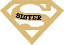 Sister Superhero Logo