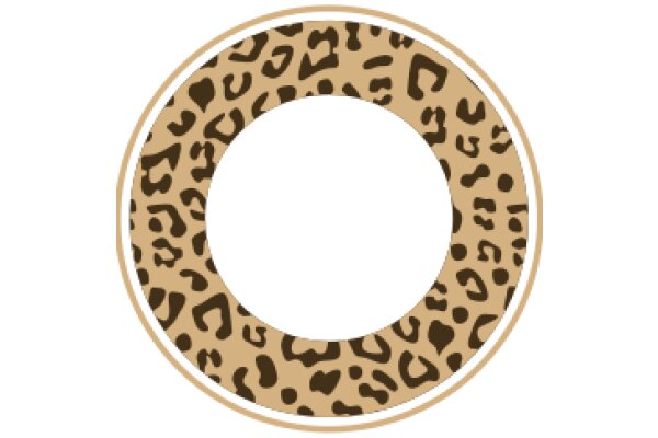 Stylish Ring with Leopard Print Design