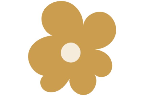 A Simple, Flat Design of a Flower