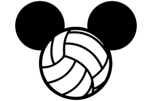 Simplistic Volleyball Logo