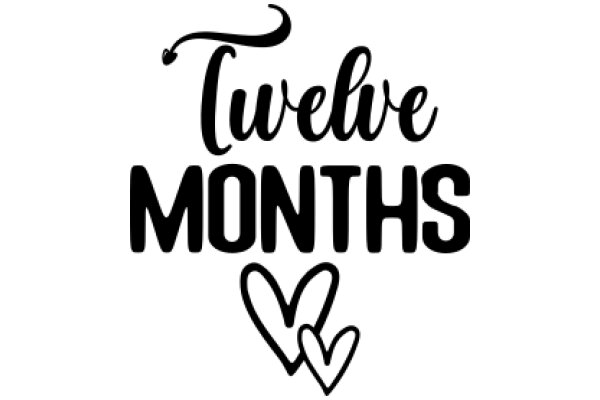 Twelve Months of Love: A Graphic Design Project