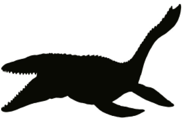 Silhouette of a Prehistoric Creature