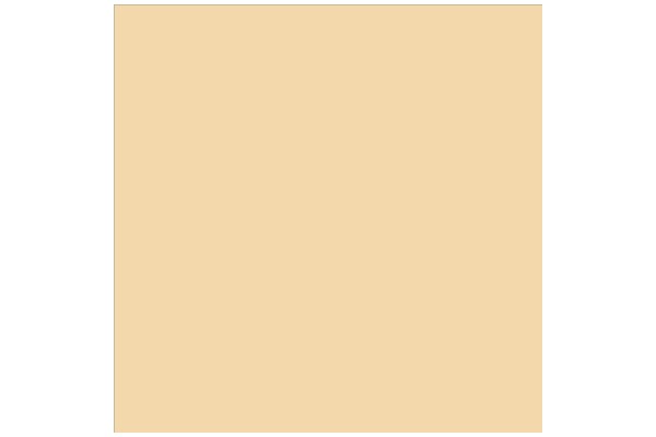 A Solid Beige Square