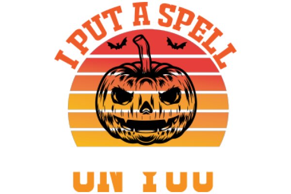 Halloween-themed logo for a spell-casting service