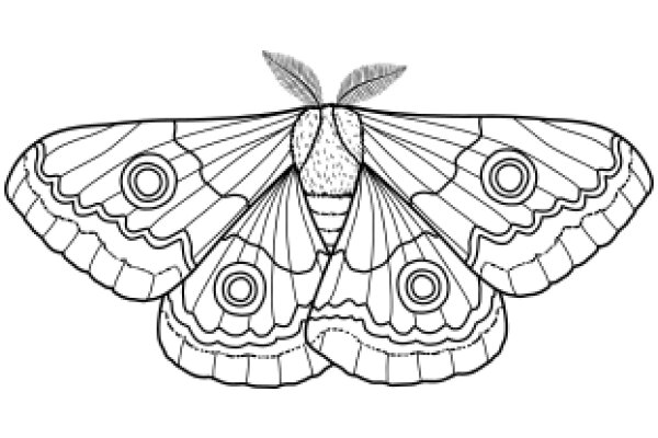 Stylized Butterfly Illustration