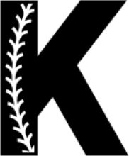 Simplicity in Design: A Black and White K Logo