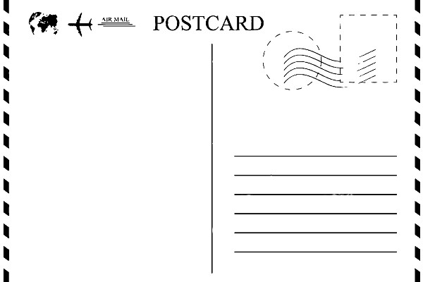 Postcard Design: A Blank Canvas for Your Travel Memories