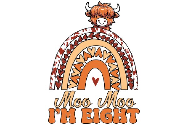 Moo Moo, I'm Eight: A Playful Illustration of a Cow's Adventure