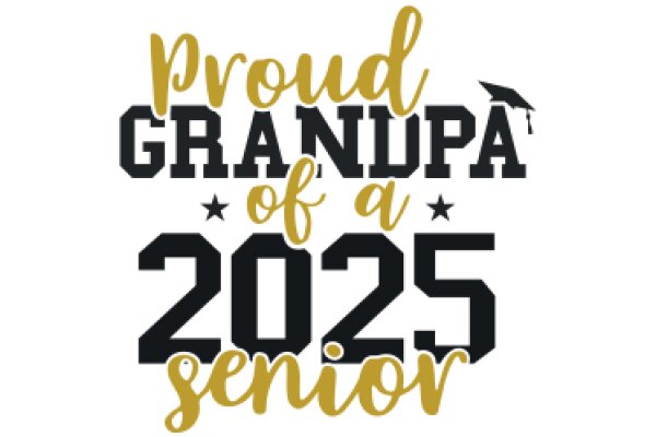 Celebrating 2025: A Golden Anniversary for Grandpa's 25th Senior Year