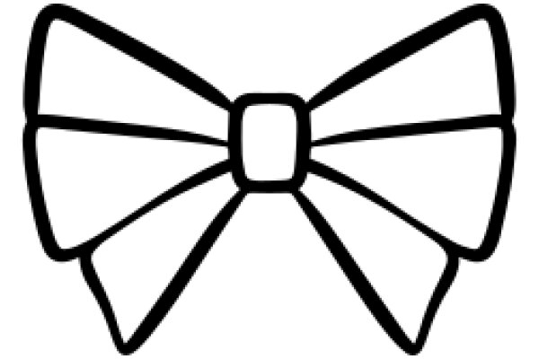 Stylized Bow Tie Icon