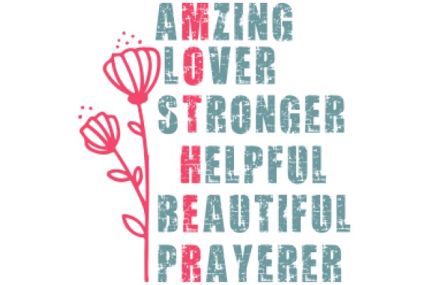 Amazing Lover, Stronger, Helpful, Beautiful, Prayer