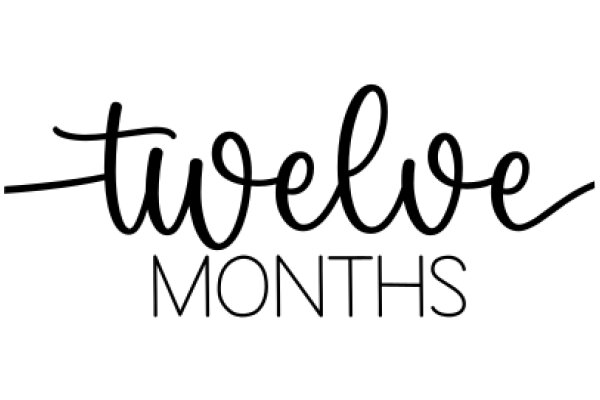 A Simple Logo for a Twelve-Month Calendar