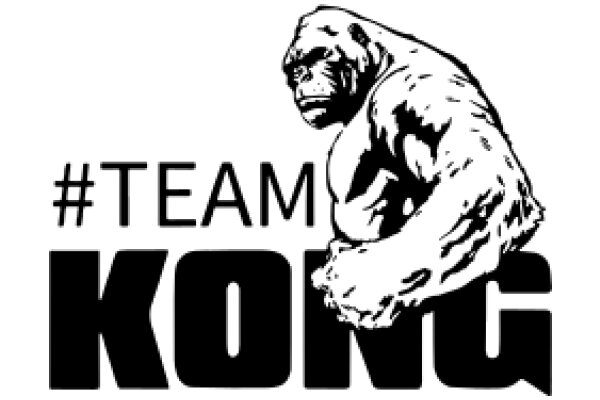 Team Kong: A Monochrome Poster