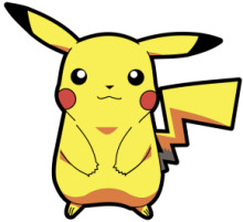 Pikachu, the Iconic Pokémon Character, Standing on Two Legs