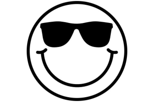 Emotional Icon: A Smiling Face with Sunglasses