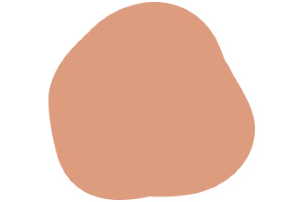 A Simple, Solid Shape: A Pink Oval