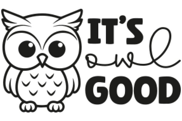 It's Owl Good: A Playful Owl Emoji Encouraging Positivity