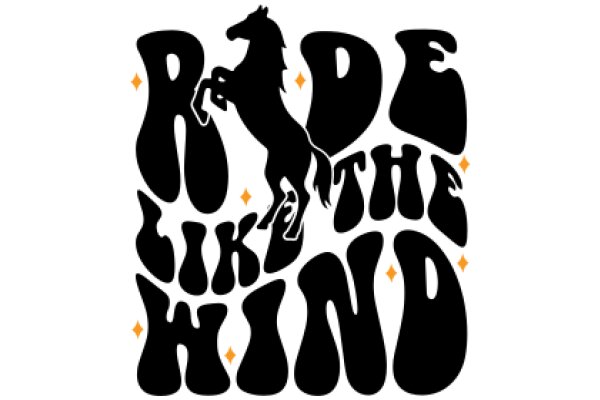 Ride Like the Wind: A Stylized Logo