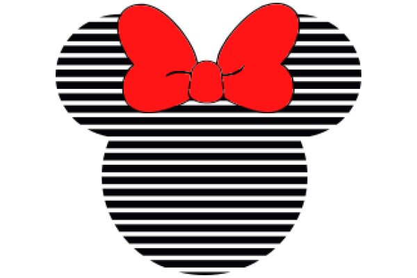 Stylish Minimalist Mickey Mouse Ear Logo