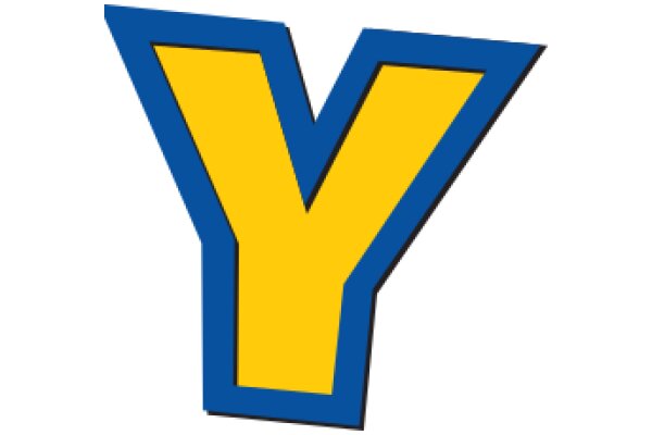 Vibrant and Stylized Letter Y