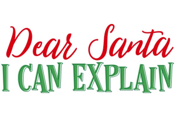 Holiday Greeting: A Festive Message from Santa Claus