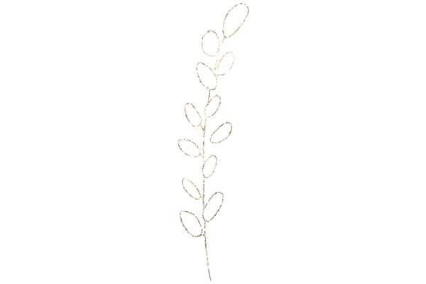 Elegant Artwork: A Simple yet Beautiful Line Drawing of a Plant