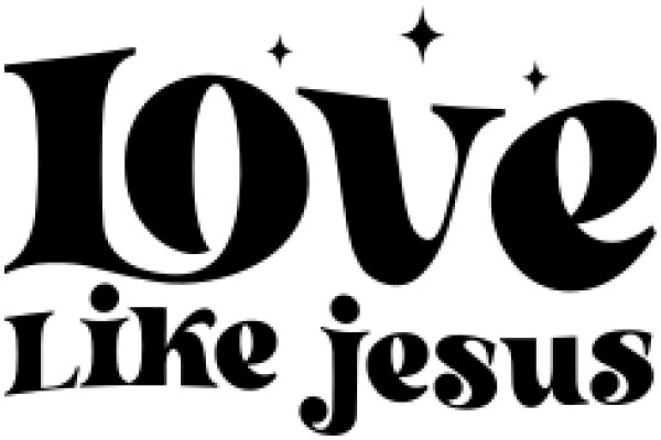 Love Like Jesus: A Graphic Design