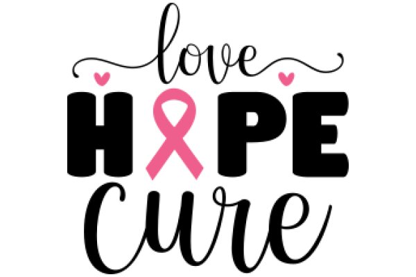 Love, Hope, and Cure: A Graphic Design for Breast Cancer Awareness