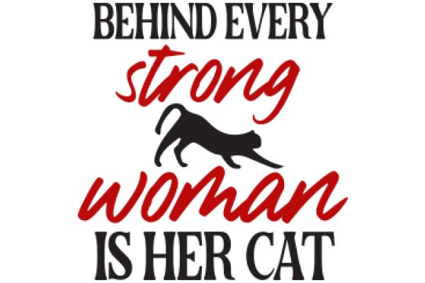 Behind Every Strong Woman: Her Cat