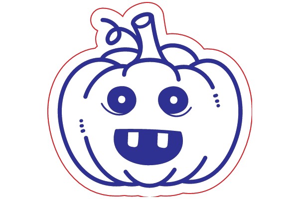 A Friendly Halloween Sticker