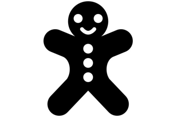 Simplistic Gingerbread Cookie Icon