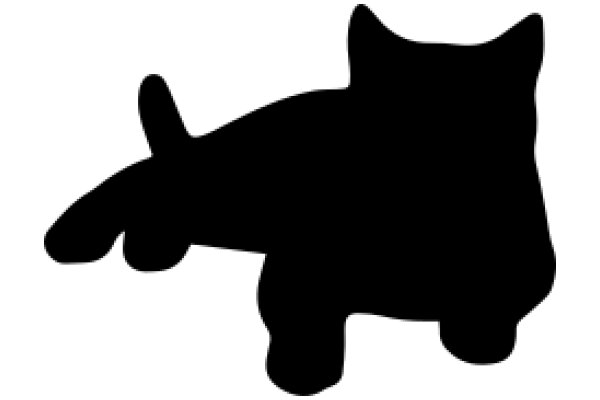 Silhouette of a Cat: A Simple yet Elegant Design