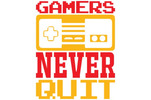 Gamers Never Quit: A Graphic Design for Gaming Enthusiasts