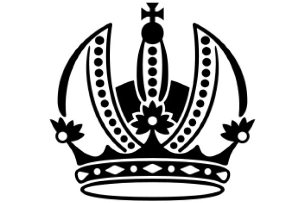 A Monochrome Crown Symbol