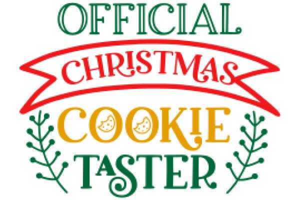 Official Christmas Cookie Taster