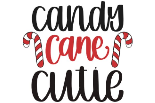 Candy Cane Cutie: A Festive Holiday Greeting