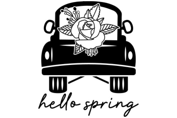 Hello Spring: A Floral Car Decoration