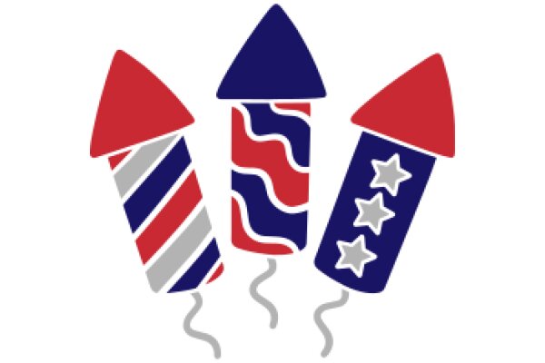 Celebrating Independence Day with Stylish Patriotic Rockets