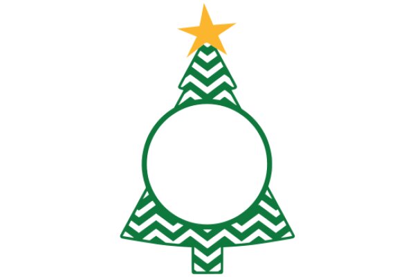 A Festive Christmas Tree Logo